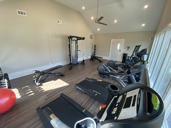 Modern fitness center